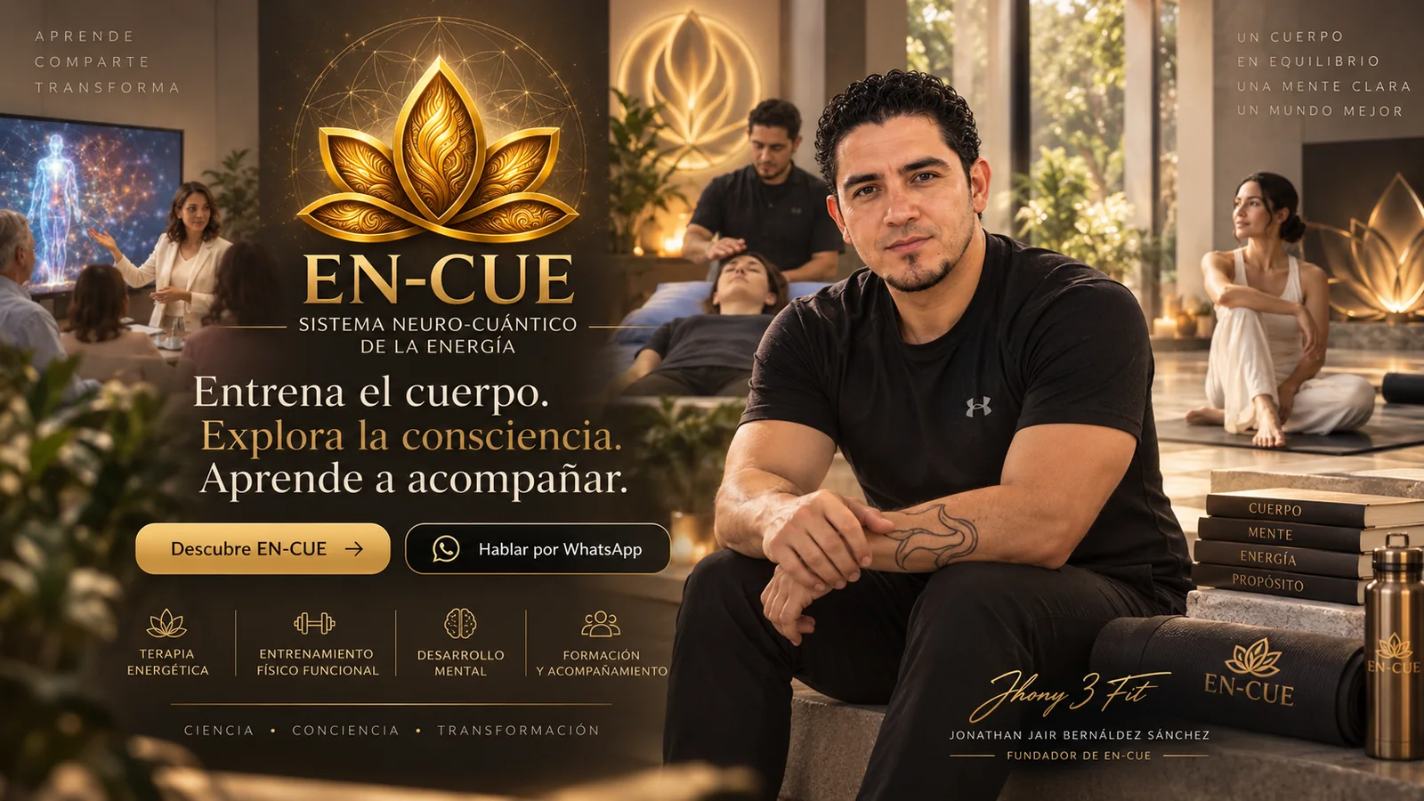 EN-CUE: entrenamiento, acompañamiento, terapia y formación en un entorno profesional